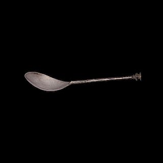 Tudor Silver Seal-Top Spoon