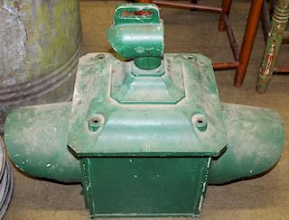 vintage Crouse Hinds 2 way hanging traffic light