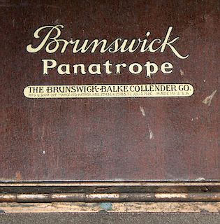 Brunswick Panatrope portable phonograph -as is