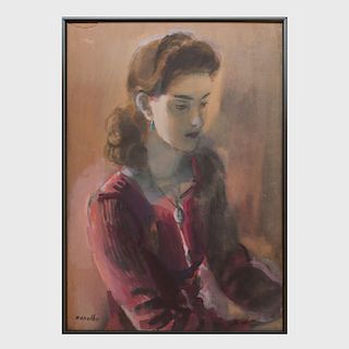 Raymond Kanelba (1897 - 1960): Portrait of a Daughter