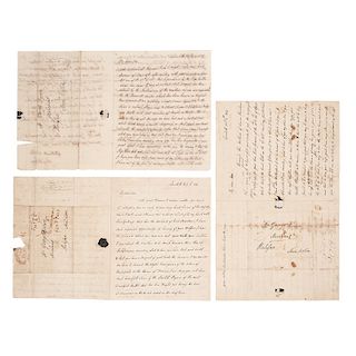 Brown and Burger Family Archive, Including 1814-1815 Letters Pertaining to Waterloo and Capture of Washington by the British