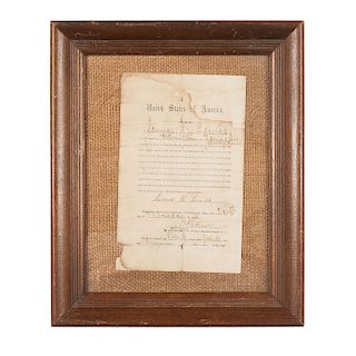 Oath of Loyalty to the Union, Administered to James C. Lewis of Hamilton County, Tennessee, 1864