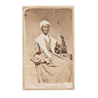 Sojourner Truth, Rare CDV