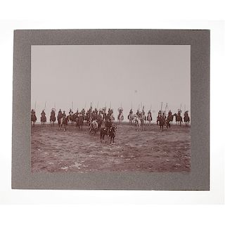 Photographs of Buffalo Bill Cody and Wild West Show Indians at Cliff House, San Francisco