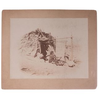 Ben Wittick, Large Format Photographs of Navajo Weavers