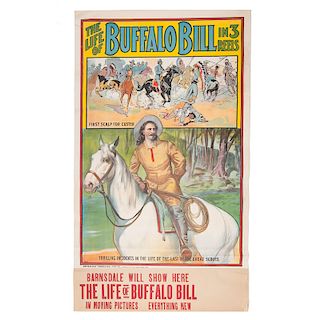 The Life of Buffalo Bill in 3 Reels, Poster