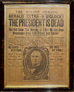 President McKinley Assassination newspaper