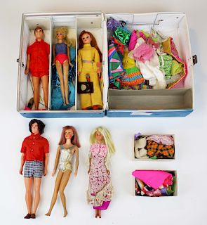 vintage Barbie dolls, clothing, & accessories