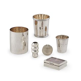 MEXICAN AND SPANISH SILVER OBJECTS