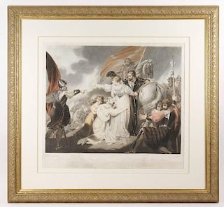 "The Defeat of Mary Queen of Scots" 1794 Engraving