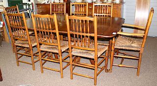 Leopold Stickley Cherry Valley table and 8 chairs