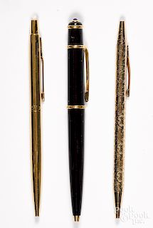 Cartier pen, etc.