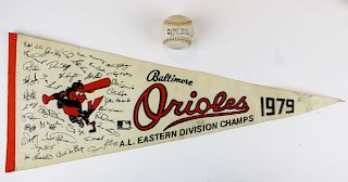 1966 Baltimore Orioles world series baseball