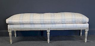 Quality Louis XV 1 Style Window Bench with Down