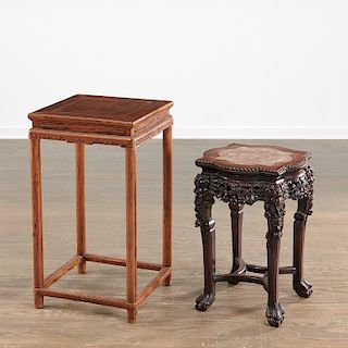 (2) Chinese hardwood stands