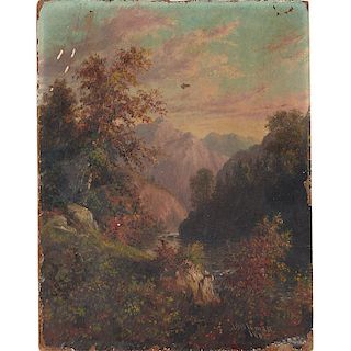 John O'Brien Inman, Mountain Landscape, 1882