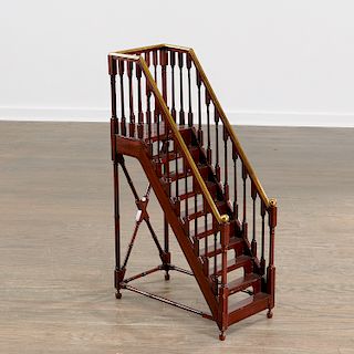 33-inch mahogany Architectural staircase model