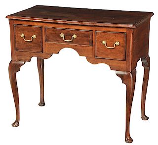 A George II Mahogany Dressing Table