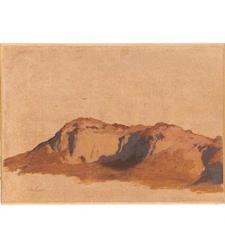 William Glackens (attrib.), Mountain Landscape