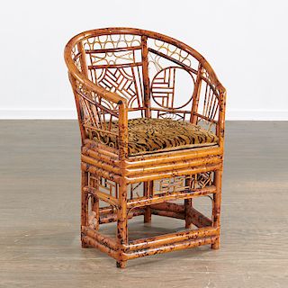 Brighton Pavilion style Chinese bamboo chair