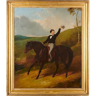 Abraham Cooper, Boy on a Horse Waving his Cap