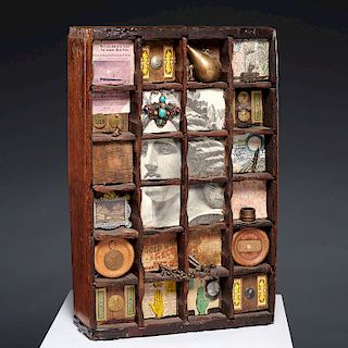 Lucero Isaac, Mixed Media Assemblage, 1988