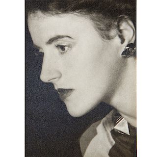 May Ray, Portrait of Andree Wildenstein, c. 1935