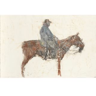 Kevin Sudeith, Man on Horse, 2011