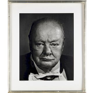 Yousuf Karsh, Winston Churchill, 1956