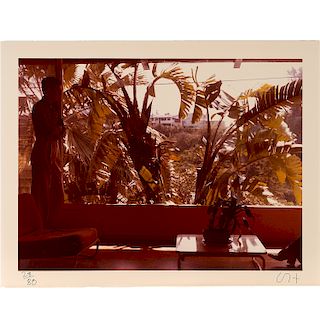 David Hockney, "Hollywood Window", 1976