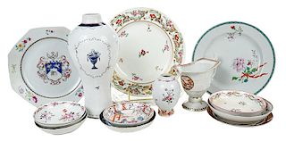 15 Pieces Chinese Export Porcelain