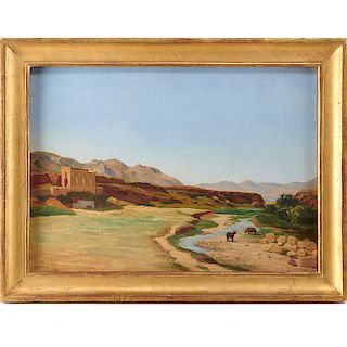 Ernest Joachim Dumax, View of Palermo, c. 1850