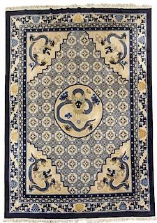 Hand Woven Chinese Room Size Rug (8'11"x11'11")