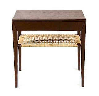 A Danish Teak Occasional Table, Severin Hansen, Height 19 3/4 x width 19 3/4 x depth 13 3/4 inches.