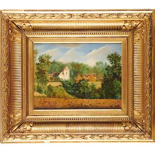 French School, Country Landscape, 19th c.