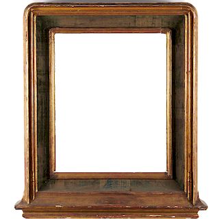 Antique giltwood Old Master frame