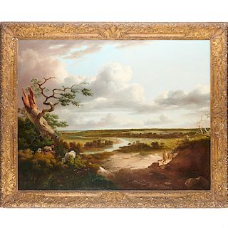 Jacques d'Arthois (attrib.), River Landscape