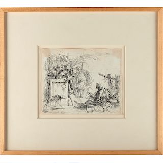 Gio Battista Tiepolo, "La Morte Da Udienza", 1749