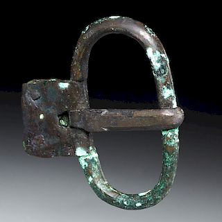 Bronze buckle antiquity