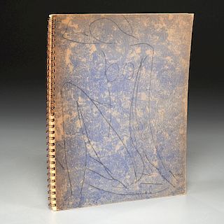 BOOKS: Matisse carnet de dessins 1955 sketchbook
