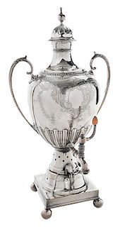 Silver Plate Hot Water Urn