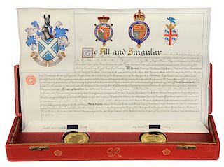 An Important George VI Patent of Nobility