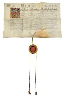 A Fine Ferdinand II Document