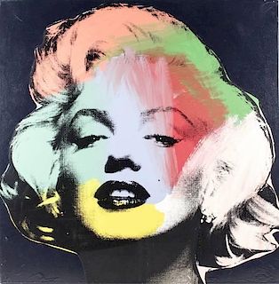 Steve Kaufman, "Marilyn Monroe", Limited Ed.