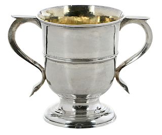 George II English Silver Loving Cup