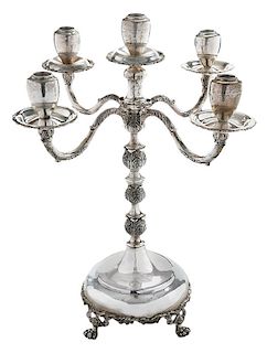 Mexican Sterling Candelabra
