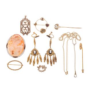 A Ladies Collection of Vintage Jewelry