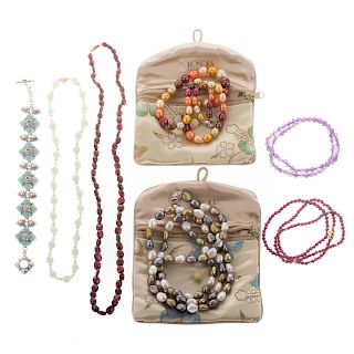 An Assortment of Beads & Pearls by Honora