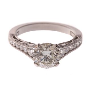 A Ladies 2.00ct Diamond Ring in Platinum by Tacori