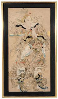 Ming Dynasty Painting of Emperor or Deity